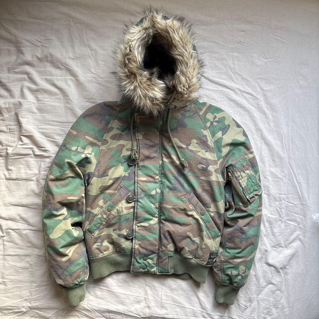 【日本未発売】DENIM & SUPPLY N-2B 迷彩 カモ