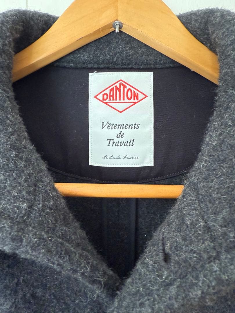 【Yoshio】DANTON グレー ウールコート Mサイズ