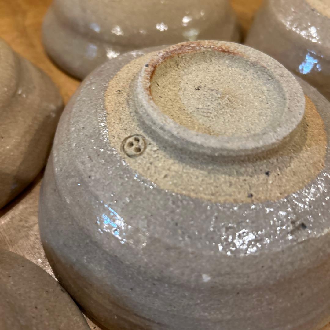 唐津焼　中里太郎衛門　絵唐津鉢　五個