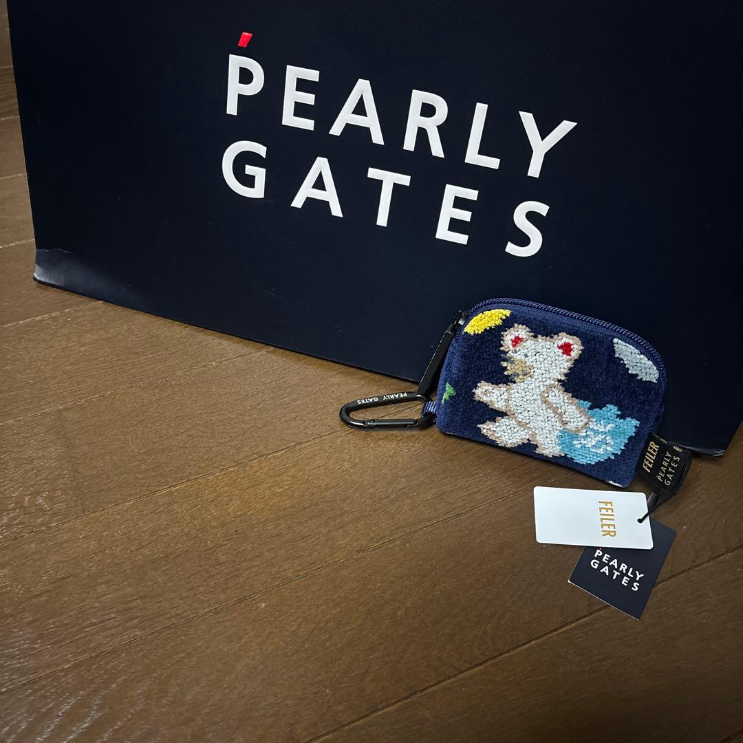 即完売！超レア商品です！FEILER×PEARLYGATES ボールポーチ