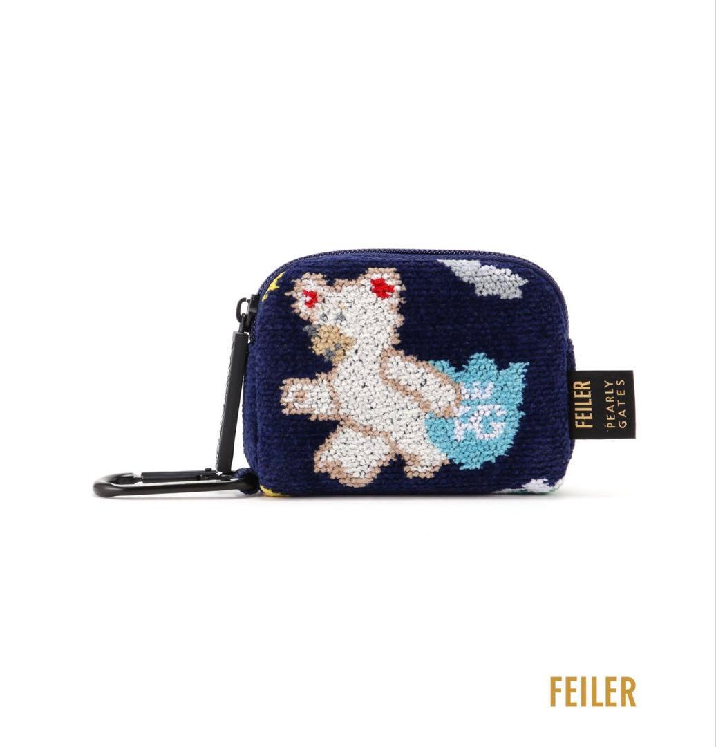 即完売！超レア商品です！FEILER×PEARLYGATES ボールポーチ
