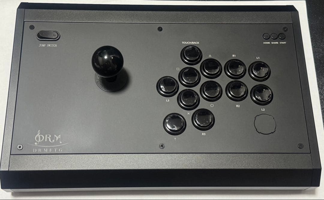 DRMFTG DRM JS ジャンプボタンアケコン 24mm ＆ カスタムパーツ