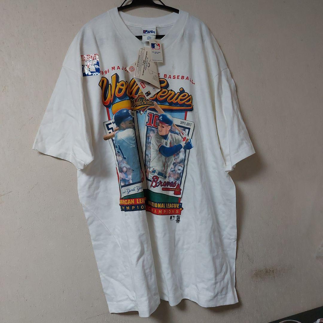 も*た様 長期保管未使用 MLB YANKEES BRAVES 1996 WS記