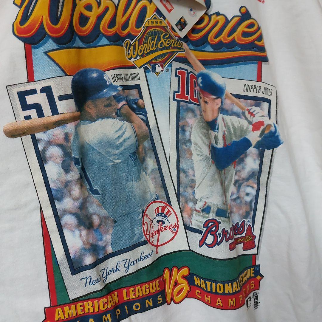 も*た様 長期保管未使用 MLB YANKEES BRAVES 1996 WS記
