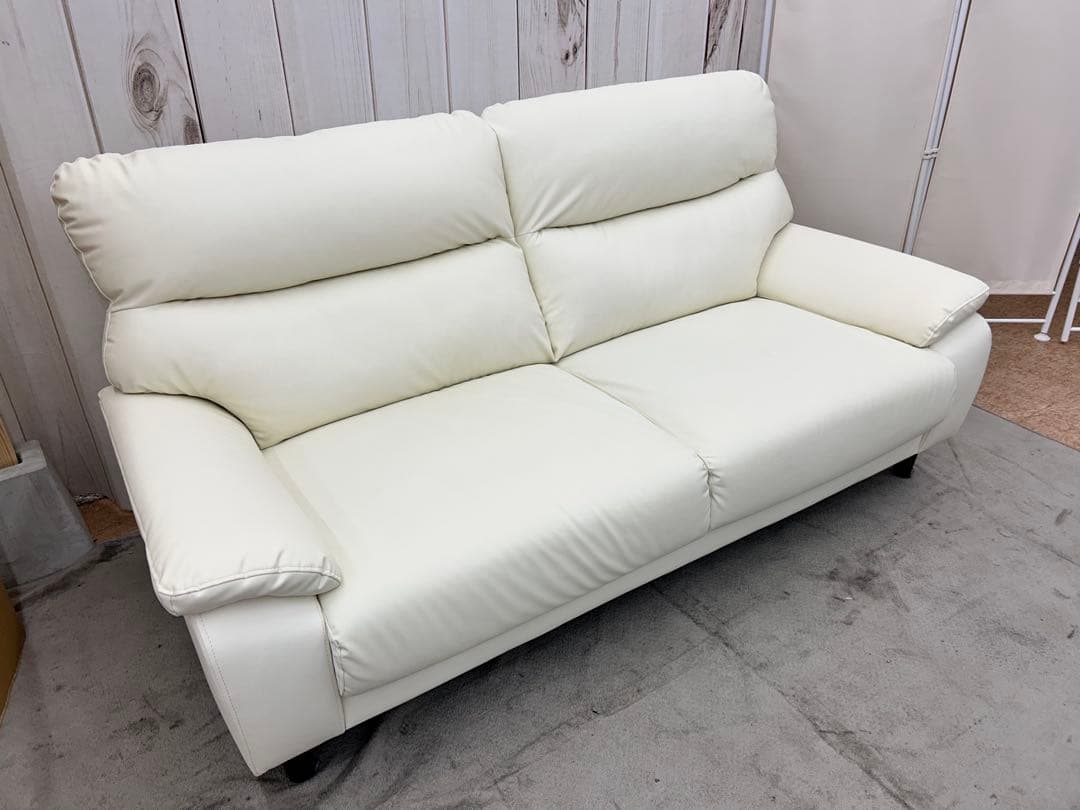 ニトリ⭐︎Nシールド　3人掛けソファ　アイボリー