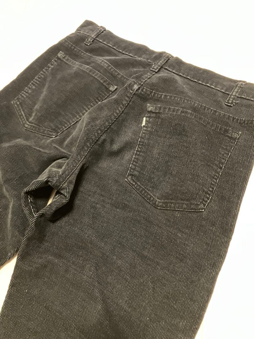 70's〜80's Levi's 519 1558 真っ黒 ブラックコーズ