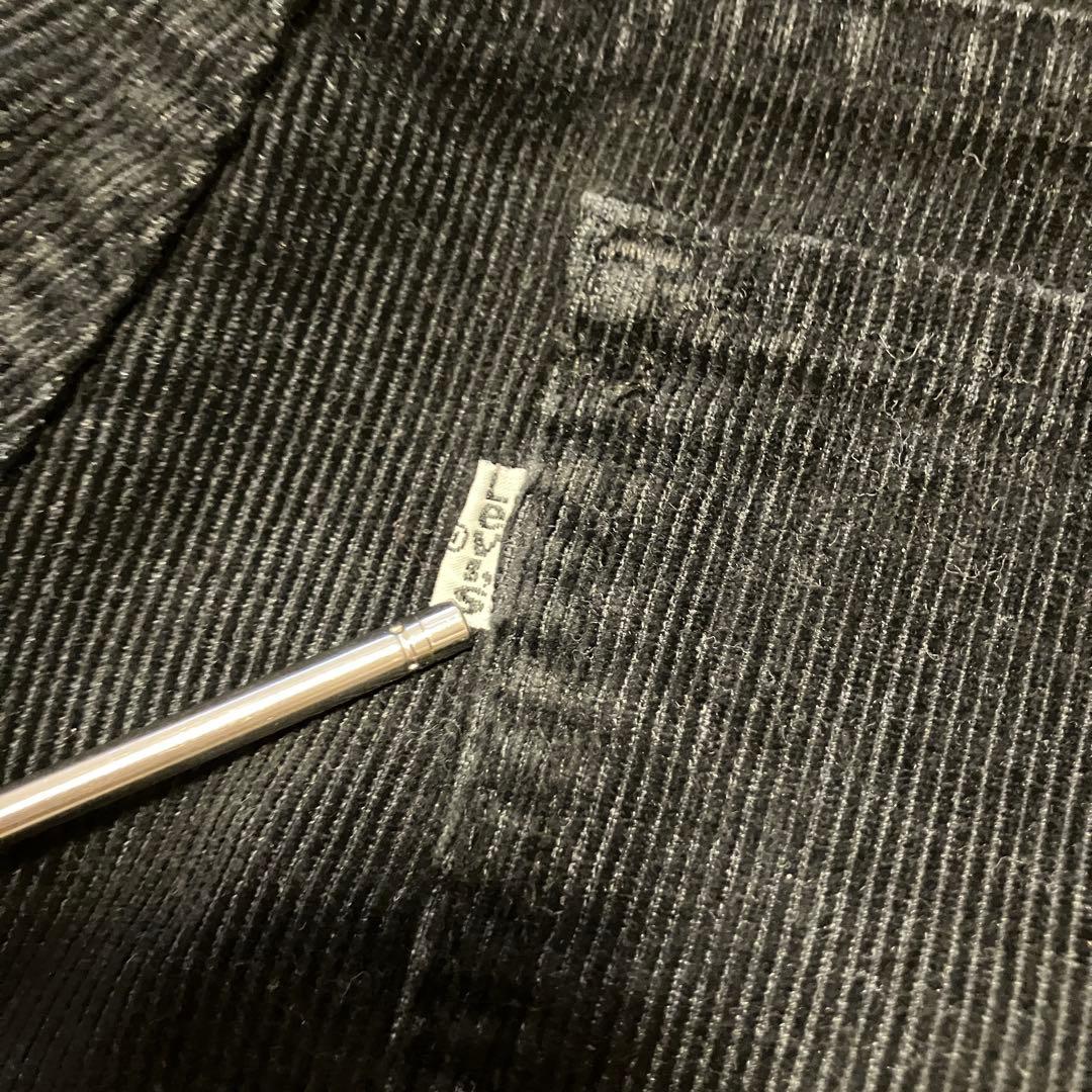 70's〜80's Levi's 519 1558 真っ黒 ブラックコーズ