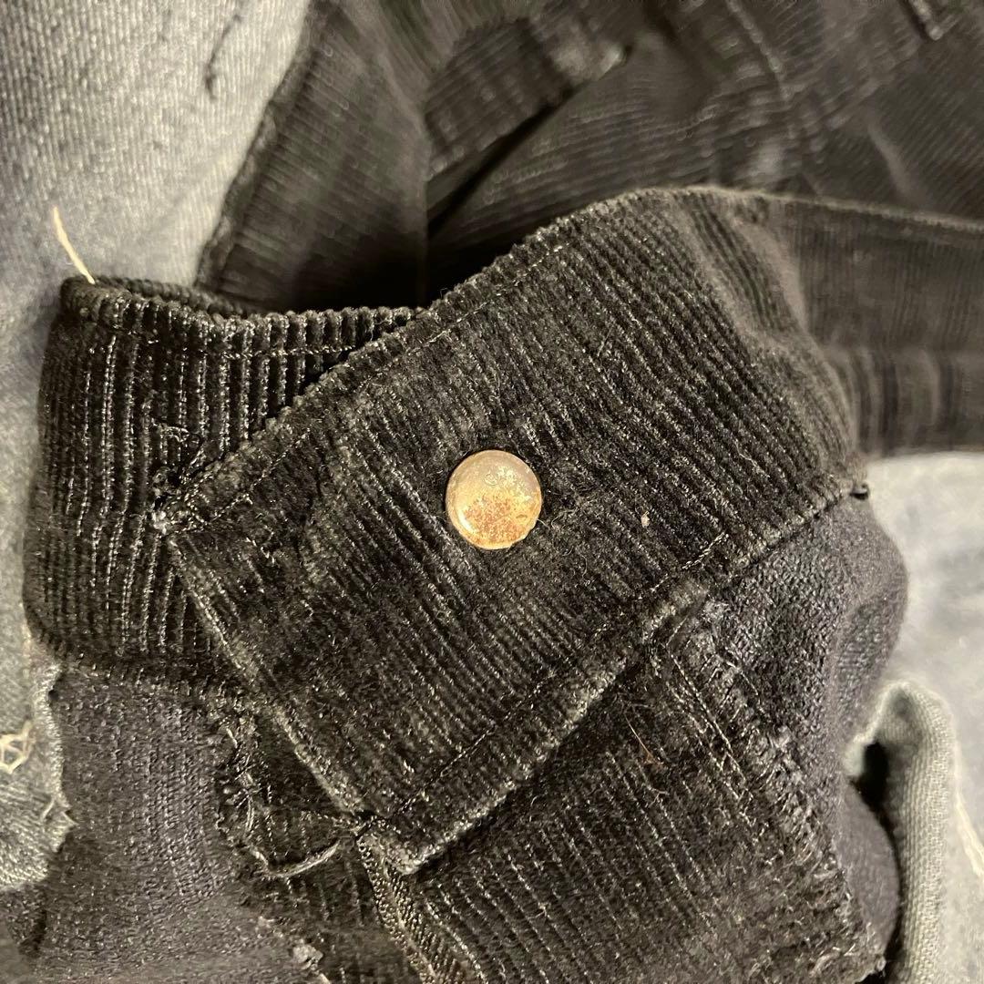 70's〜80's Levi's 519 1558 真っ黒 ブラックコーズ