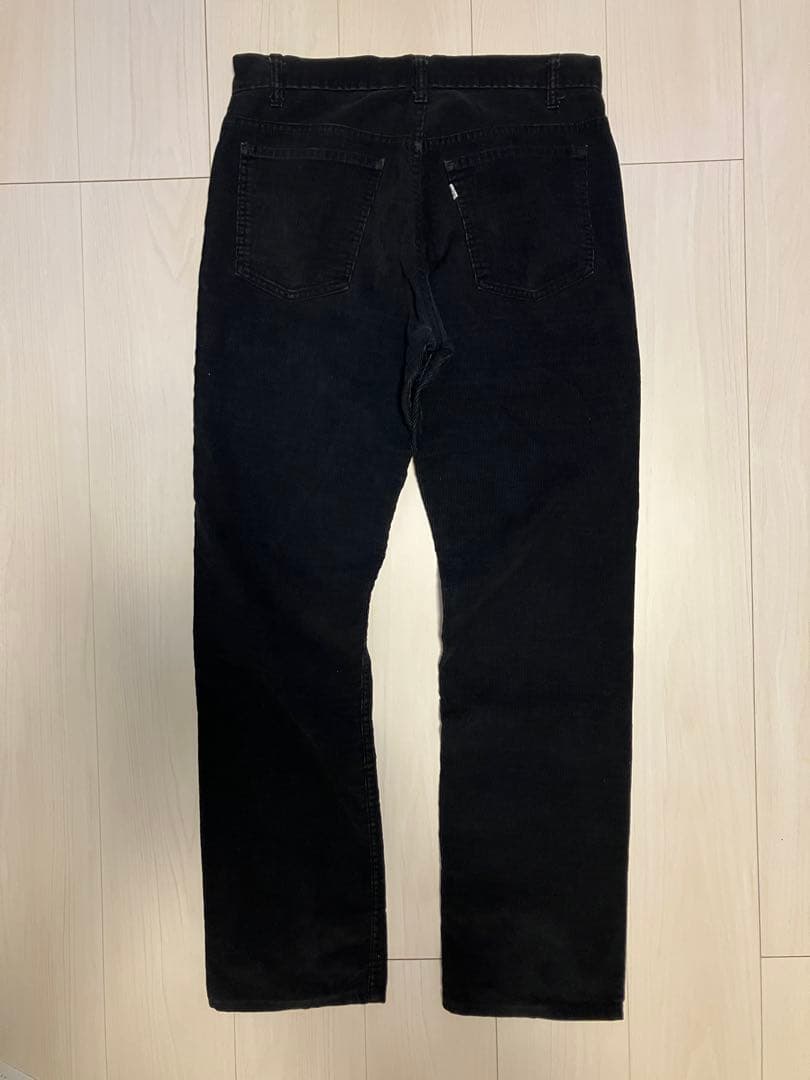 70's〜80's Levi's 519 1558 真っ黒 ブラックコーズ