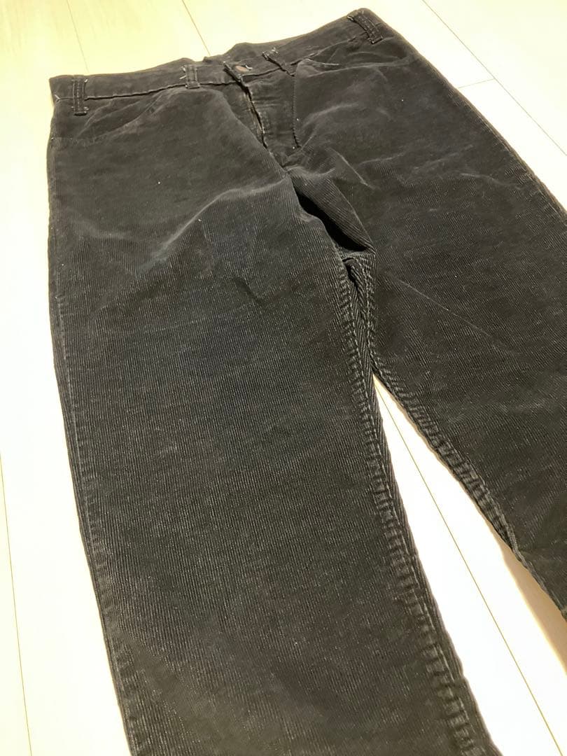 70's〜80's Levi's 519 1558 真っ黒 ブラックコーズ