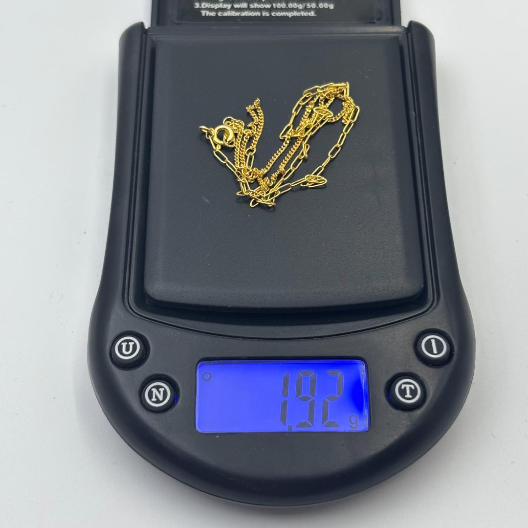 【極上美品】 18Kゴールド ネックレス 1.92g