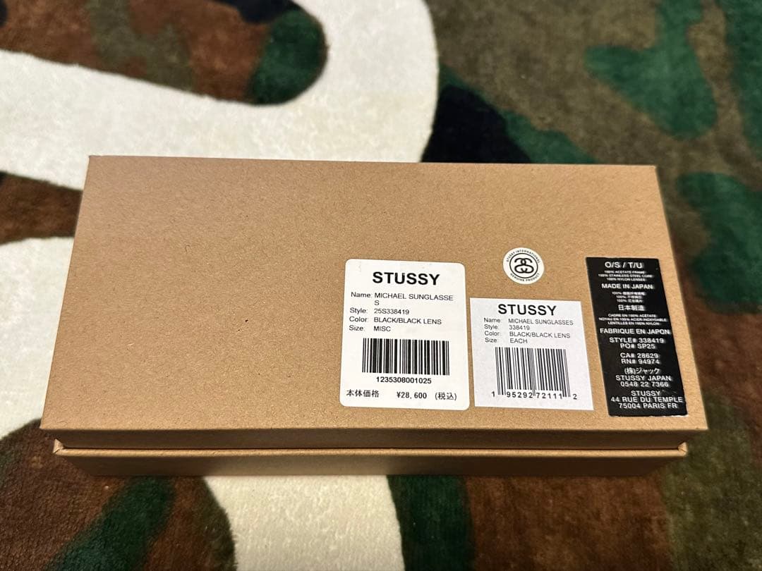 Stussy Michael マイケル サングラス 2025購入 old 90