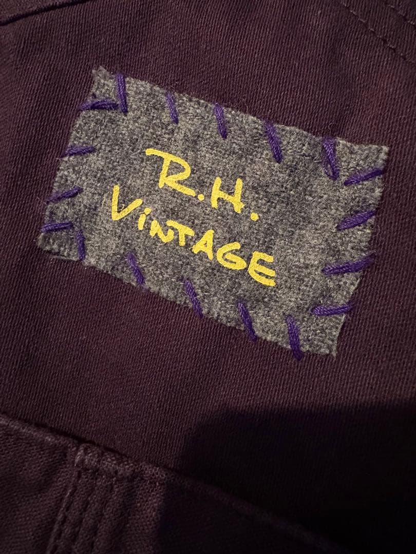 R.H. VINTAGE ミリタリーチノ オーバーオール