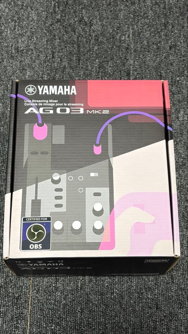 AG03 mkⅡ BLACKオーディオインターフェイス