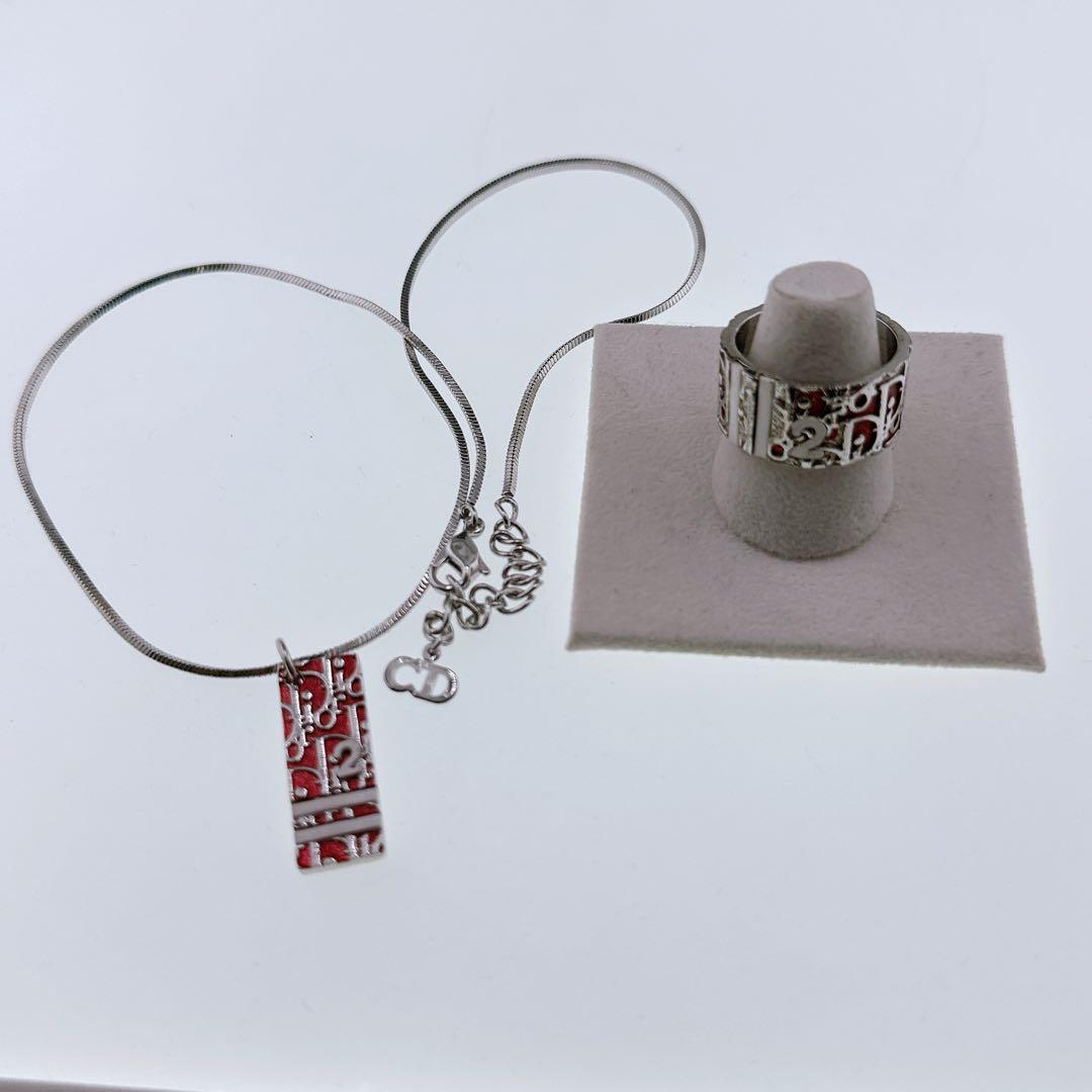 ディオール　トロッター　ネックレス　リングセット