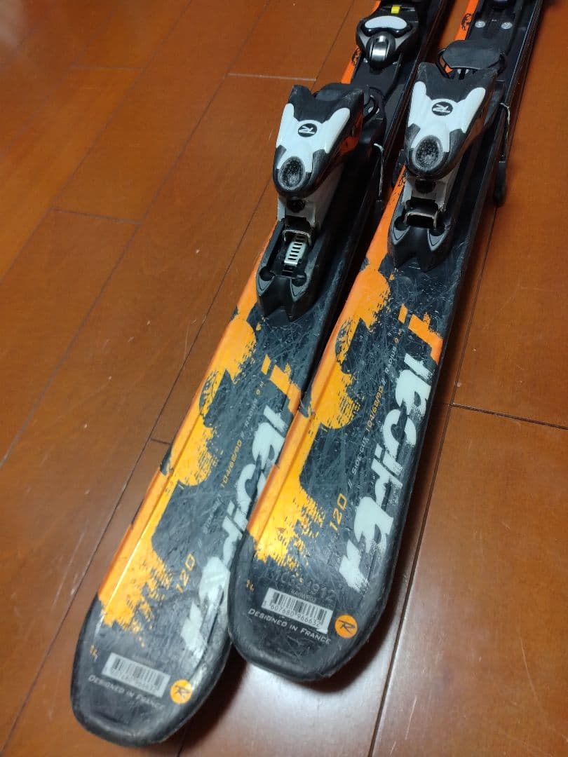 【キッズ・ジュニア☆】120cm　ROSSIGNOLスキーセット♪　送料無料！