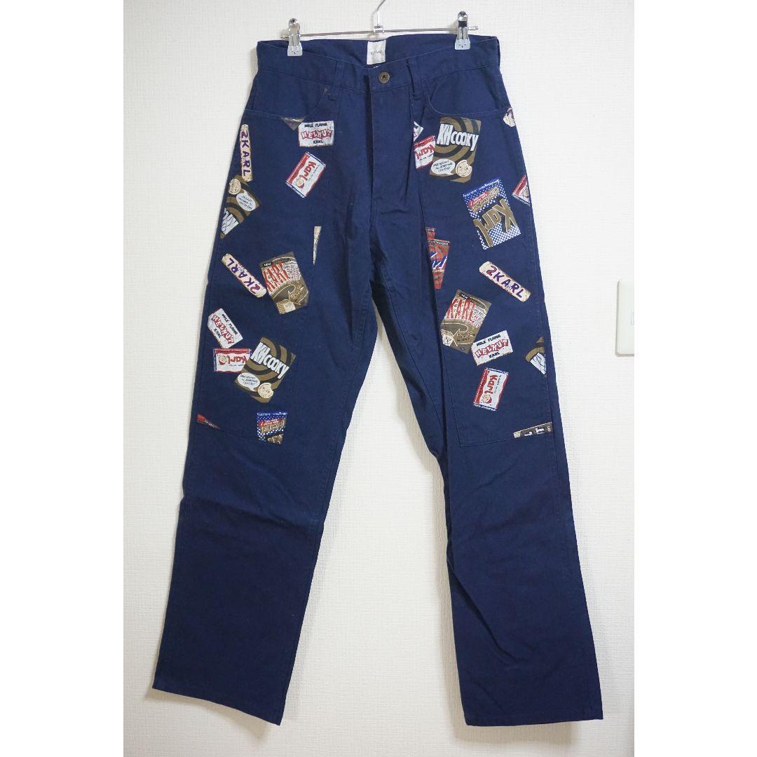 Karl Helmut カールヘルム パンツ ワッペン柄 ペインター ワーク M