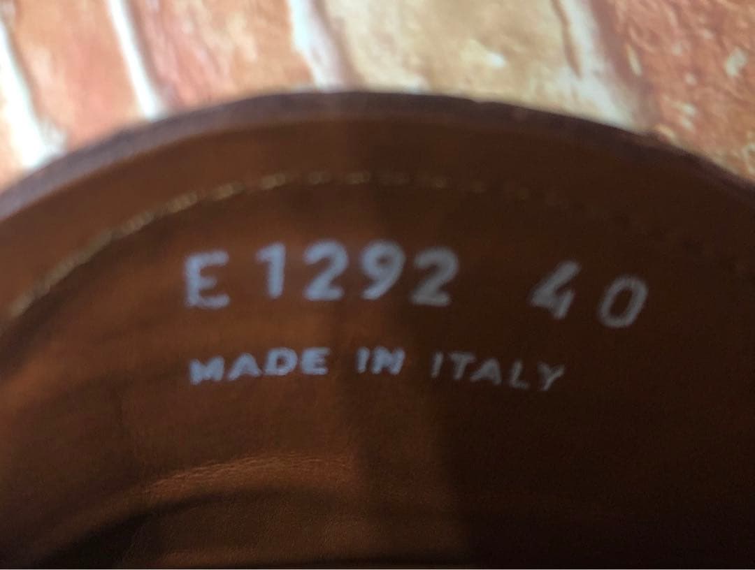 エトロ　クロコダイル風レザー タッセル付きローファー