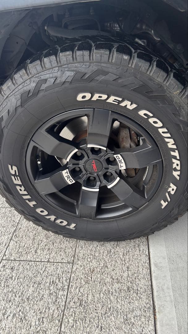 なかやまん　TRD ASIA 17インチ アルミホイール　1本 ①