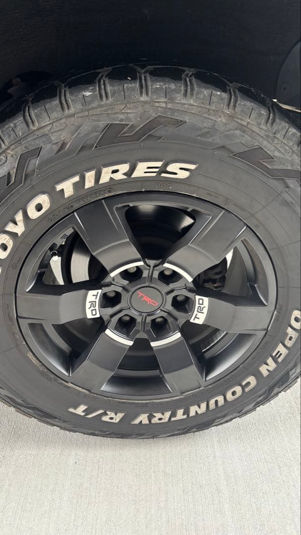 なかやまん　TRD ASIA 17インチ アルミホイール　1本 ①