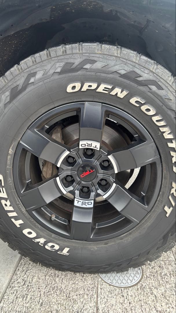 なかやまん　TRD ASIA 17インチ アルミホイール　1本 ①