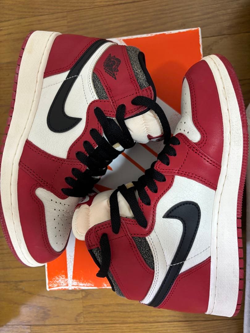 靴 Air Jordan 1 High OG Lost&Found/Chicago