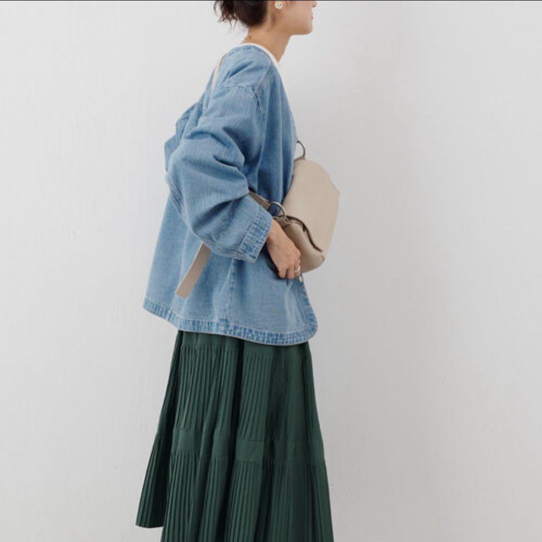 極美品＊BEARDSELY 【FLIPIER】　デニム　ハオリ　ジャケット