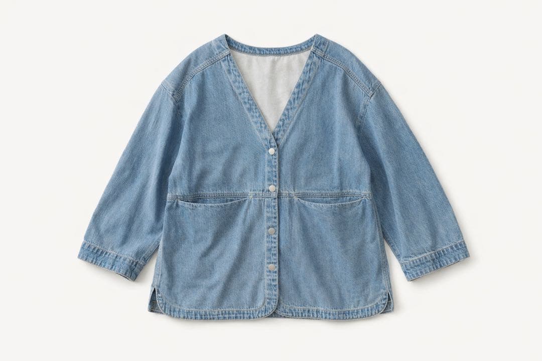 極美品＊BEARDSELY 【FLIPIER】　デニム　ハオリ　ジャケット