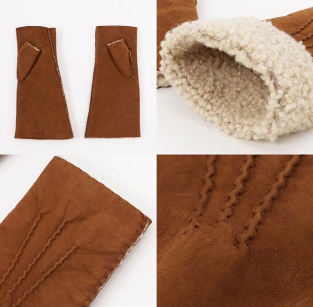 マーガレットハウエル　シープスキンミトン　イギリス製