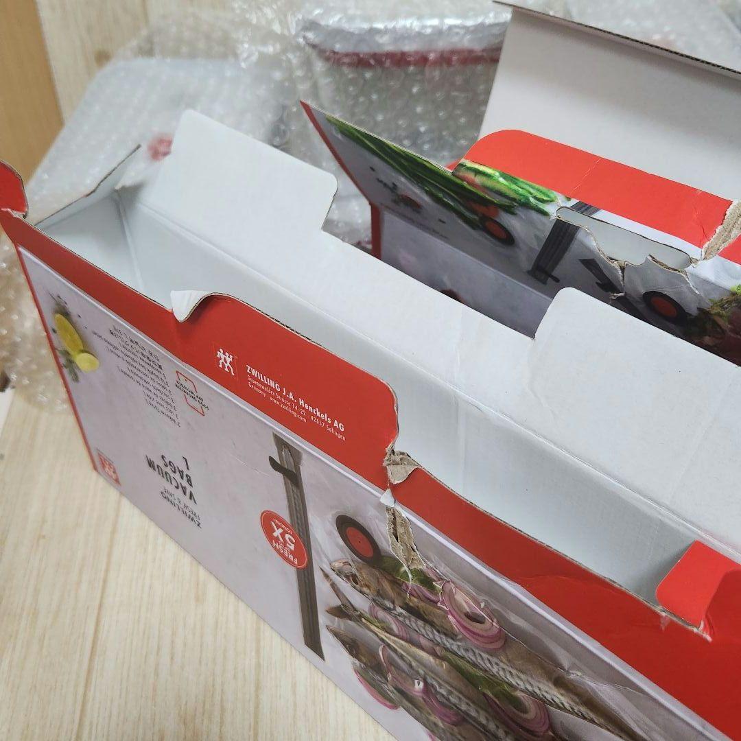 ツヴィリング　真空保存機　フレッシュ&セーブ　ガラス容器7個　色々セット