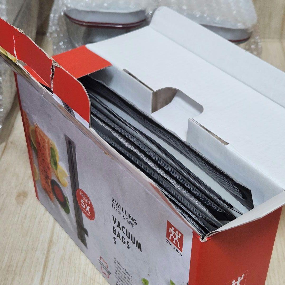 ツヴィリング　真空保存機　フレッシュ&セーブ　ガラス容器7個　色々セット