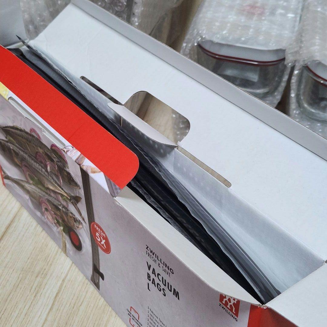 ツヴィリング　真空保存機　フレッシュ&セーブ　ガラス容器7個　色々セット