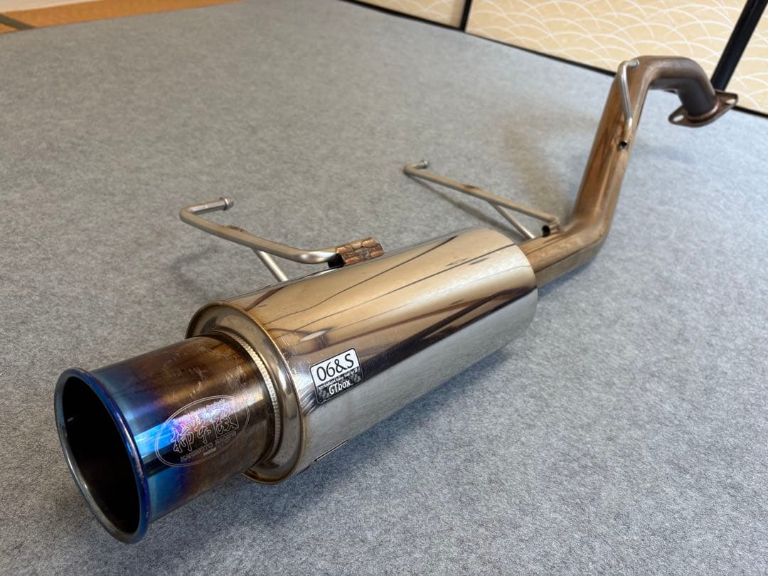 柿本改　GTbox 06&S マフラー　日産ティーダなど