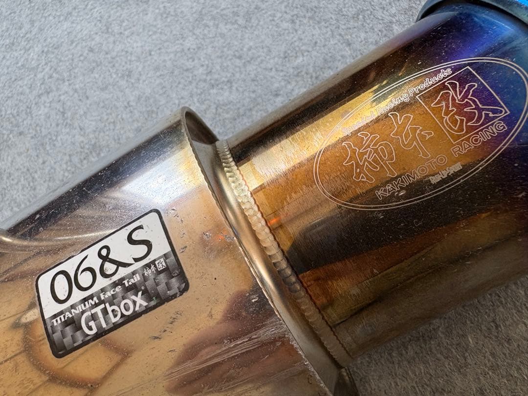 柿本改　GTbox 06&S マフラー　日産ティーダなど