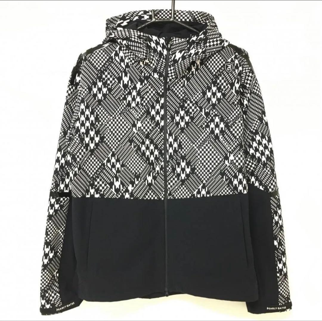 PEARLYGATES パーリーゲイツ 千鳥柄 パーカー ジャケット メンズ
