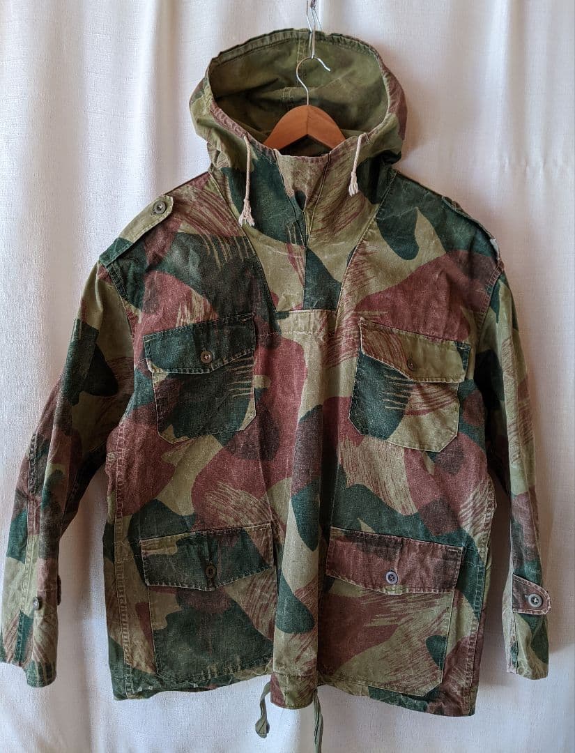 レア個体　belgian デニソンスモックフード付きプルオーバー