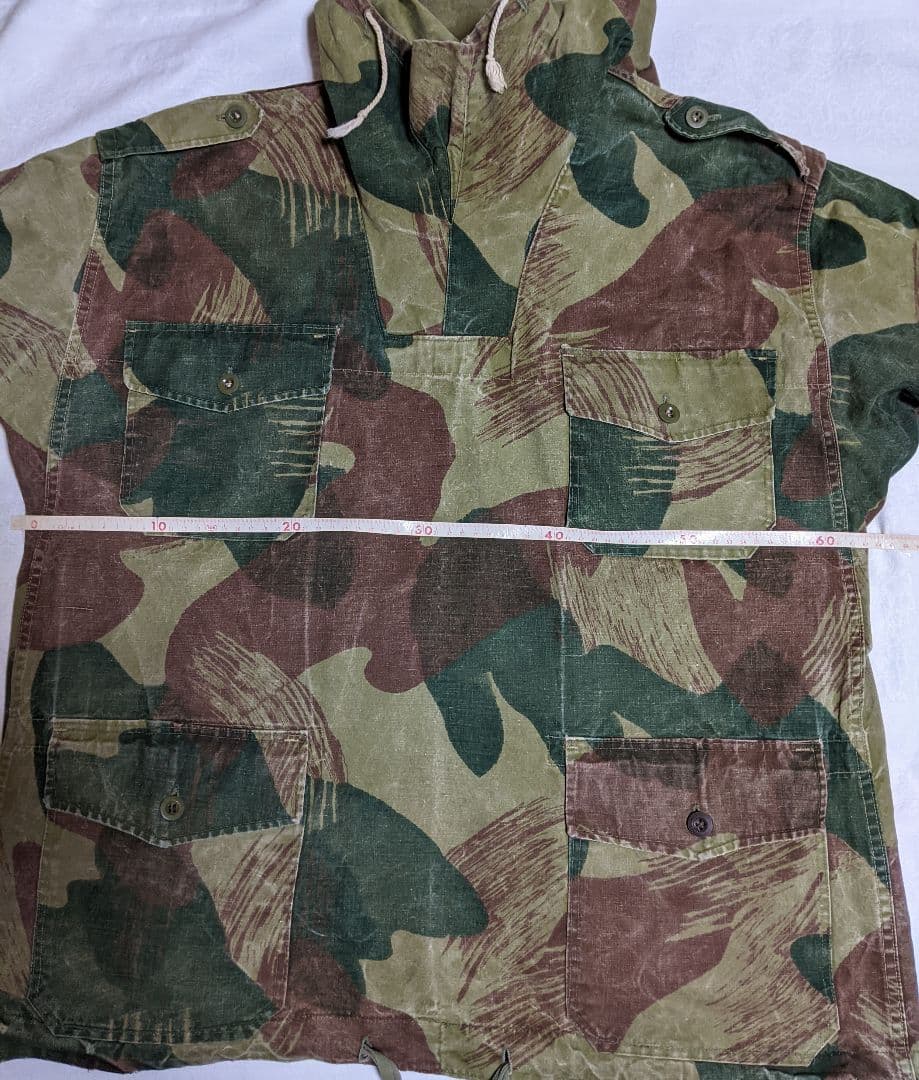 レア個体　belgian デニソンスモックフード付きプルオーバー