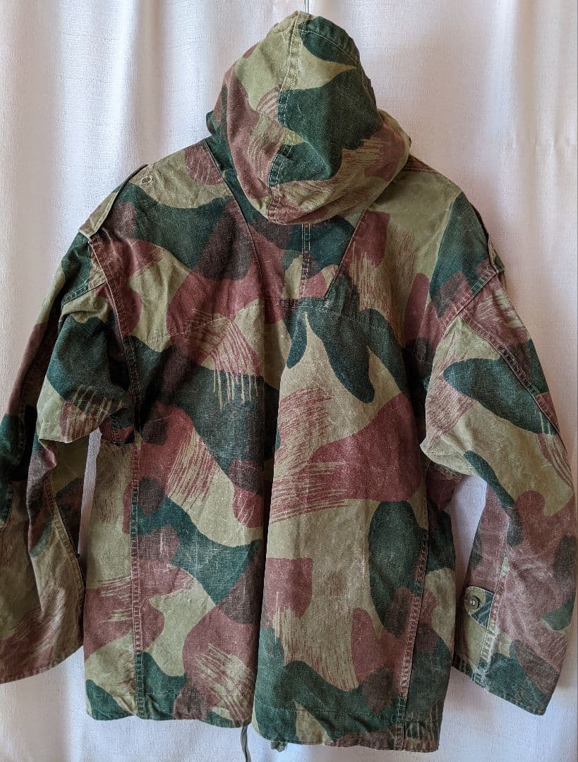 レア個体　belgian デニソンスモックフード付きプルオーバー