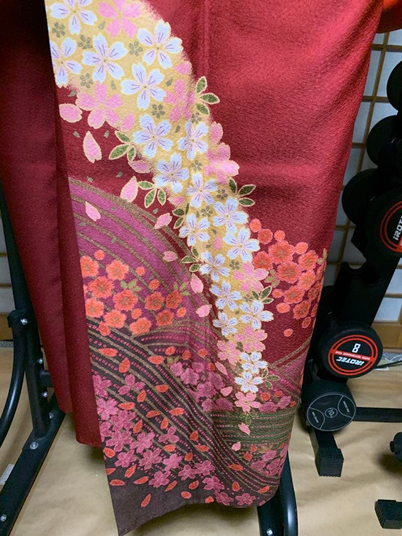 極美品　振袖　成人式　二十歳のつどい　結婚式