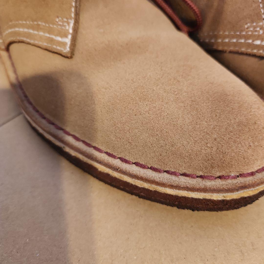 Danner ベージュ スエード チャッカブーツ 26cm　美品