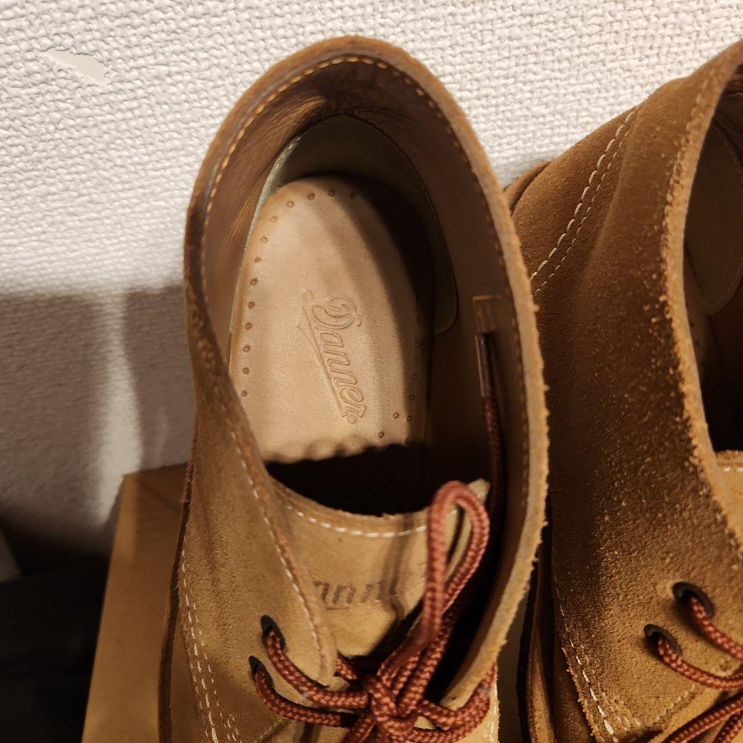 Danner ベージュ スエード チャッカブーツ 26cm　美品