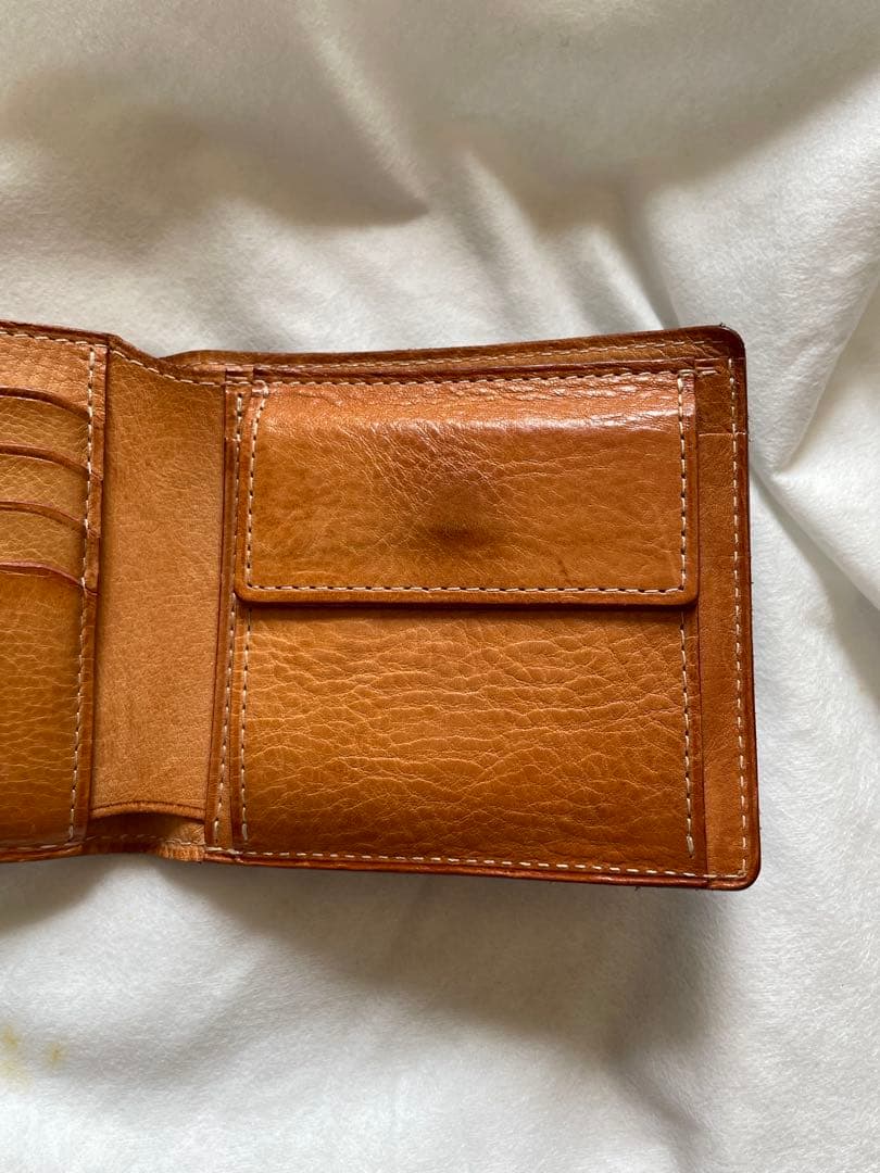 FREESTYLE【完売品】小銭入れ付き二つ折り財布　ダークブラウン