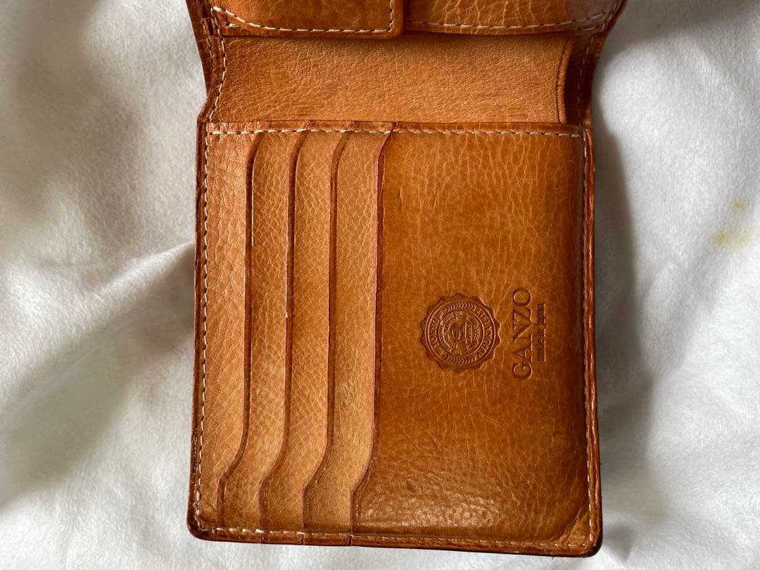 FREESTYLE【完売品】小銭入れ付き二つ折り財布　ダークブラウン