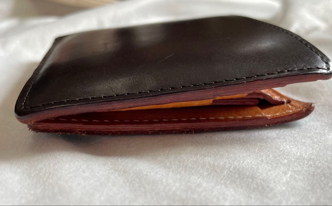 FREESTYLE【完売品】小銭入れ付き二つ折り財布　ダークブラウン