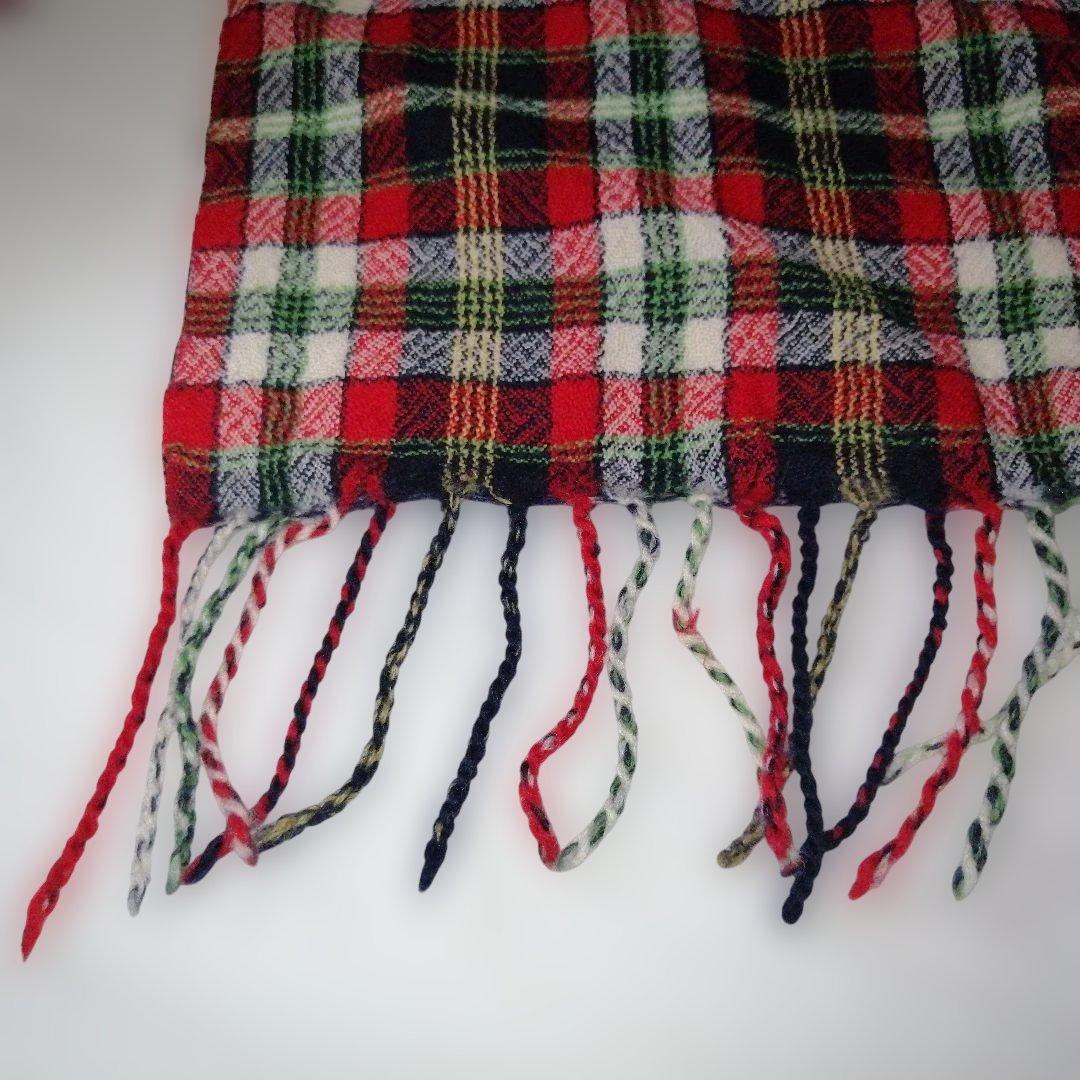 COMME des GARCONS HOMME チェックマフラー