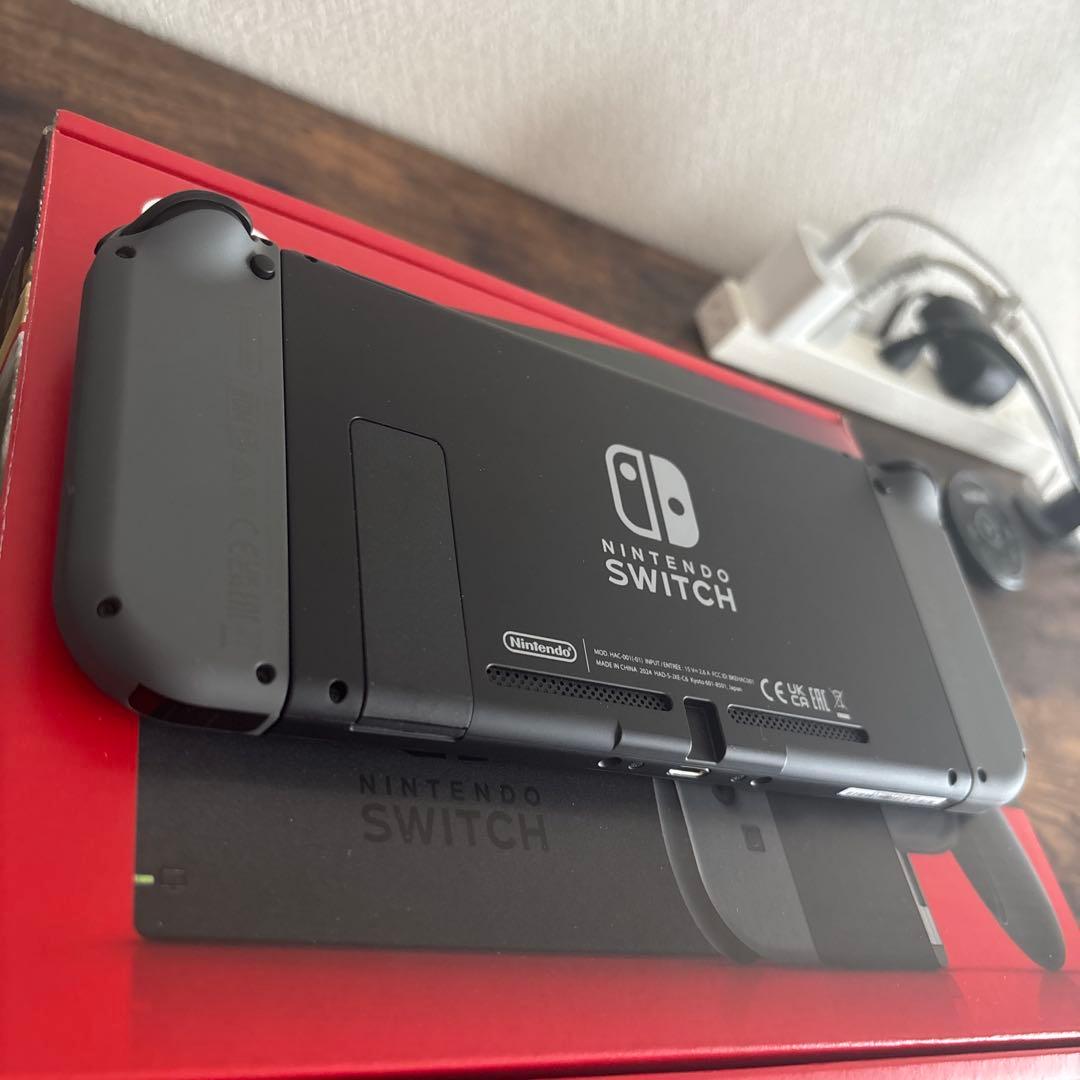 【美品】Nintendo Switch 本体 グレー 2024