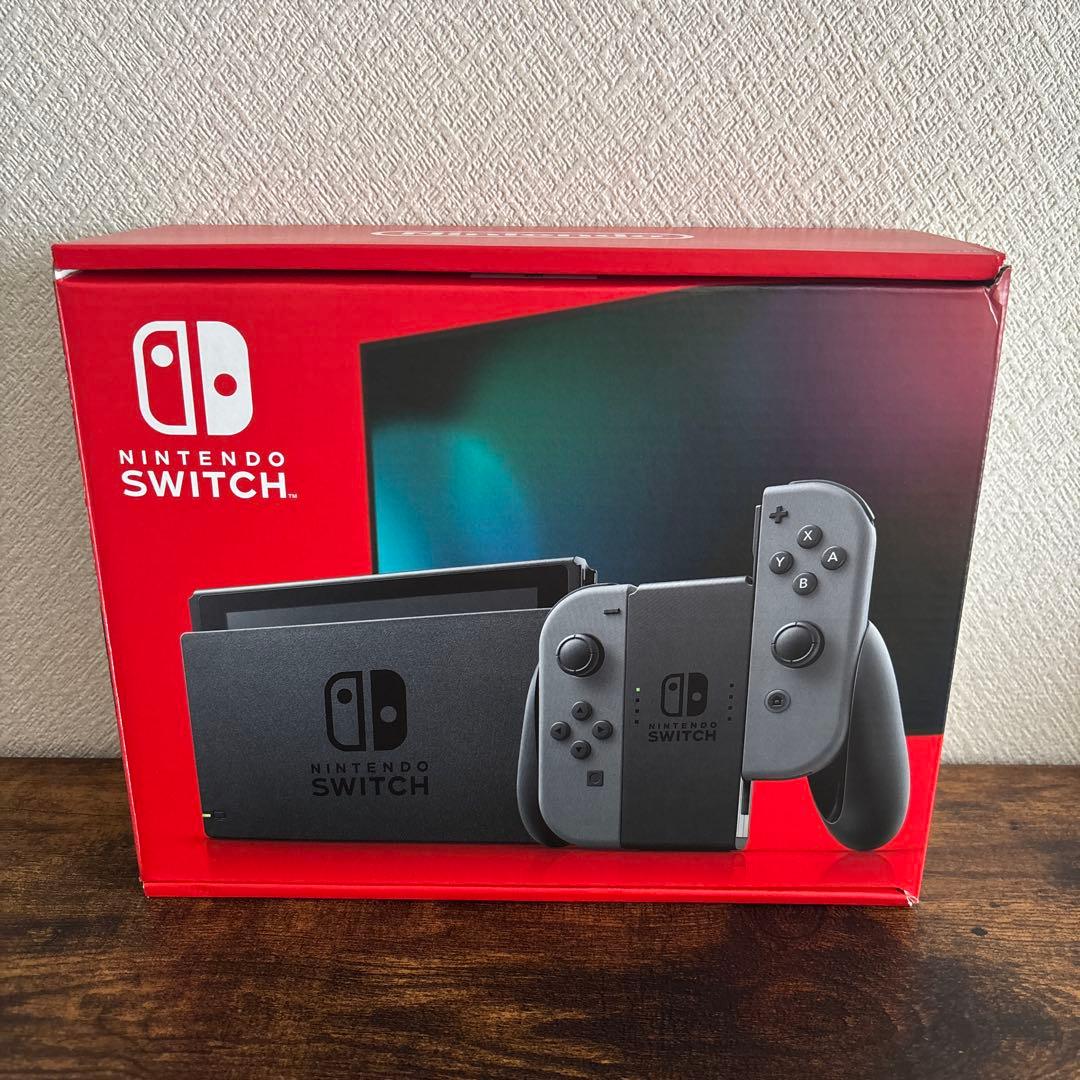 【美品】Nintendo Switch 本体 グレー 2024