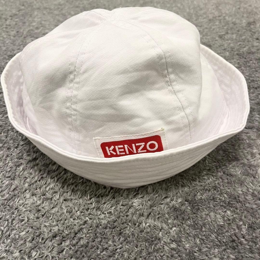 KENZO ロゴパッチ バケットハット