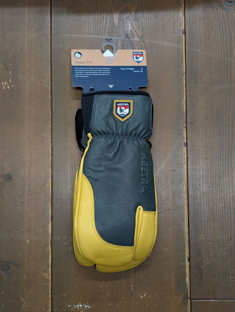 ヘストラ HESTRA Topo 3FINGER サイズ7 新品未使用