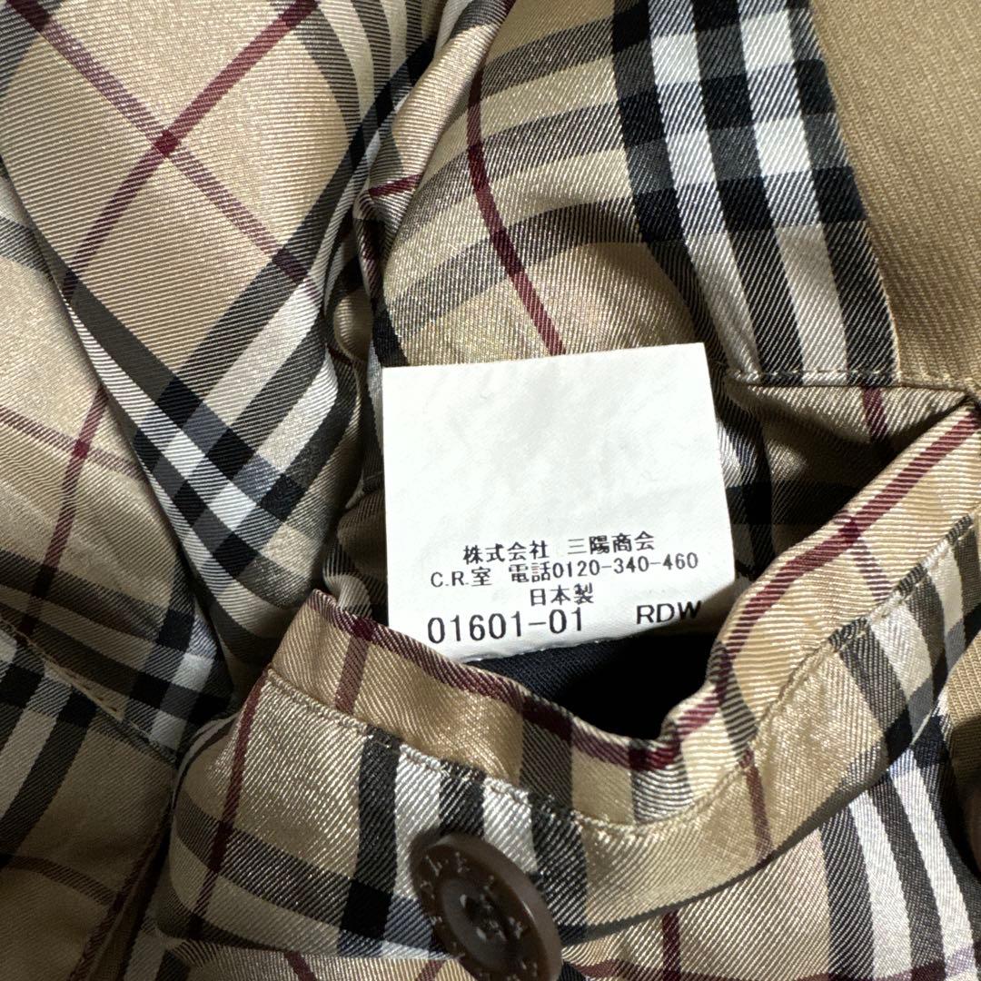Burberry バーバリー トレンチコート 春スプリングコート ノバチェック